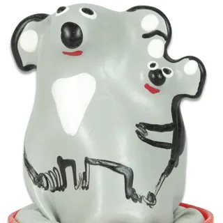 Koala Young : préservatif fantaisie peint à la main Condomerie, objet décoratif
