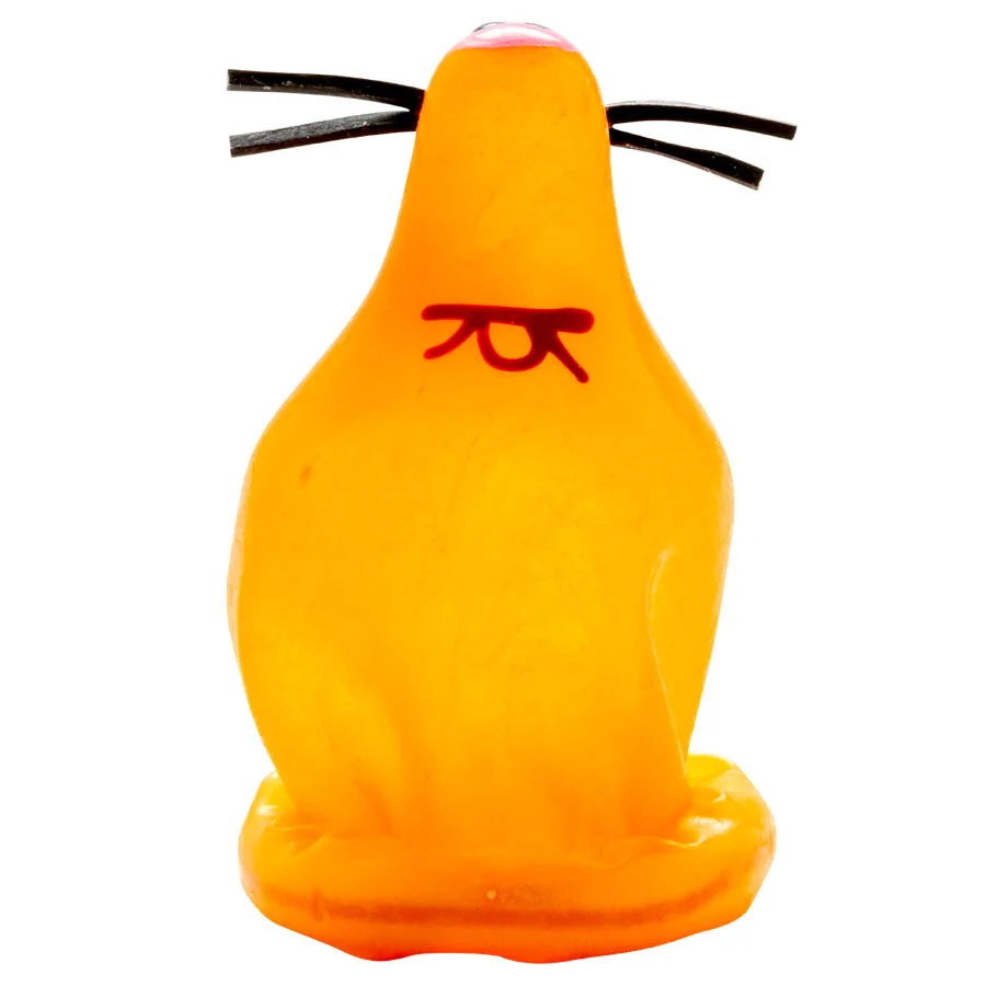 Préservatifs Fantaisie Peints à la Main Fox Glued Condomerie