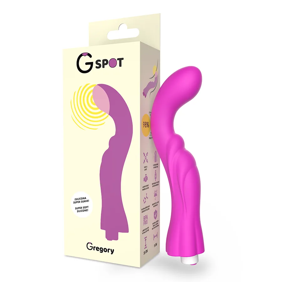 Vibromasseur Gregory Violet G-spot