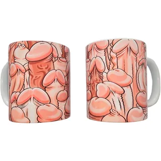 Tasse Pénis Couleur 370 ML Diablo Picante jeu coquin