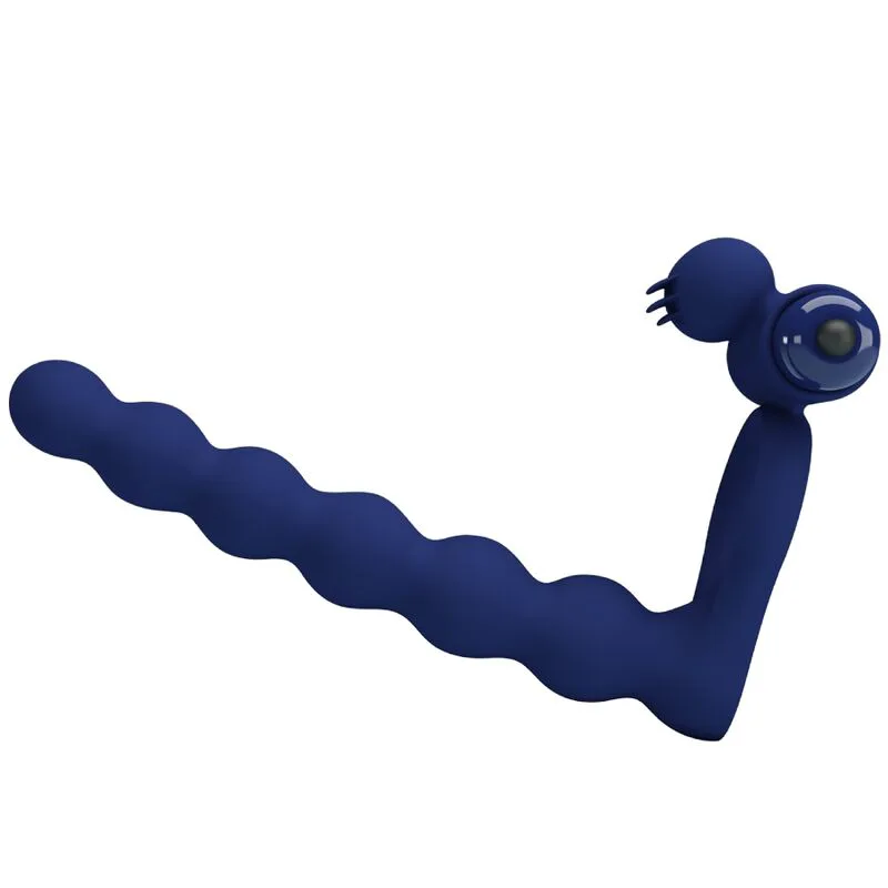 Ajmal Anneau Vibrant avec Plug Bleu Pretty Love
