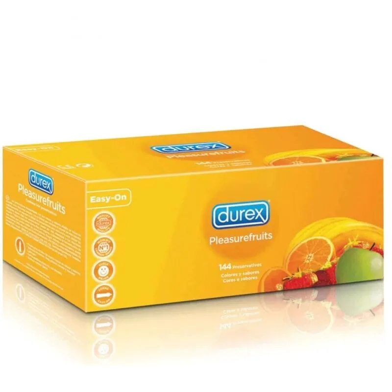 Préservatif Fruits de Plaisir 144 Unités Durex