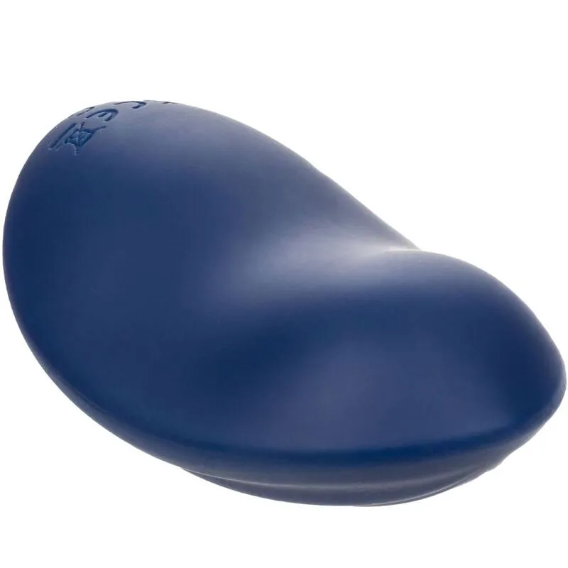 Vibromasseur Cashmere Velours Curve Bleu Calexotics