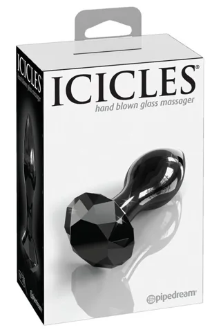N. 78 Plug Anal en Verre Icicles