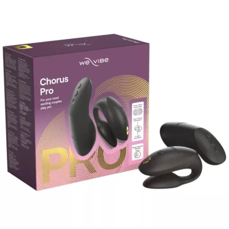 Vibe - Chorus Pro Vibromasseur Premium pour Couples Noir We noir vibromasseur