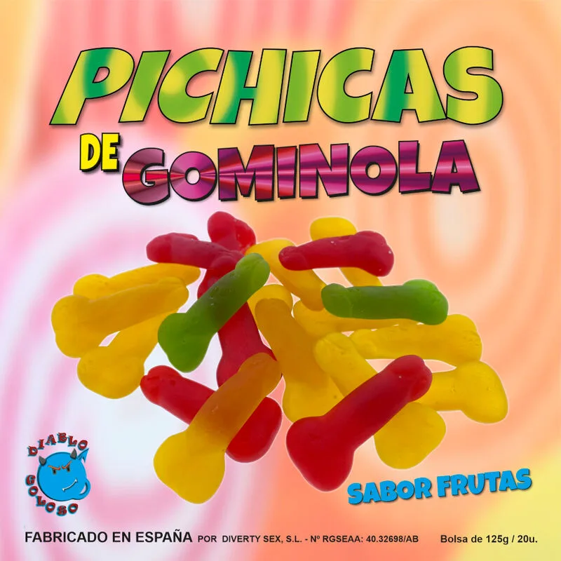 Tranches de Gomme aux Fruits Diablo Goloso jeu coquin