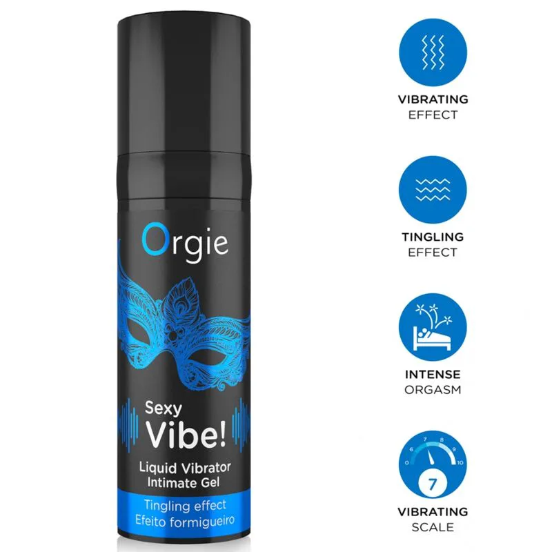 Ambiance Sexy! Vibromasseur Liquide 15 ML Orgie aphrodisiaque femme