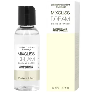 Lubrifiant Silicone Camelia Blanc Dream 50 ML Mixgliss blanc lubrifiant comestible