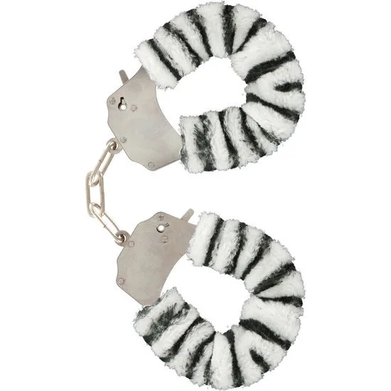 Menottes Furry Fun noir Toyjoy