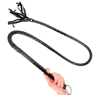 Fouet Long en PVC Brillant 138 CM Kink fouet & martinet