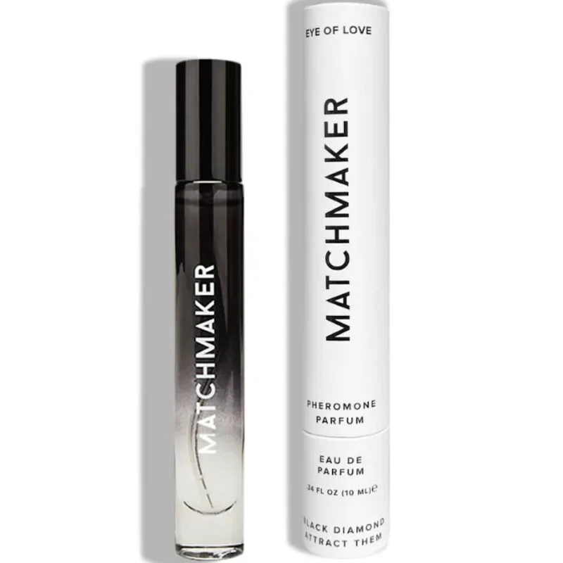 Parfum aux Phéromones Matchmaker Black Diamond Attract Eye Of Love noir phéromones