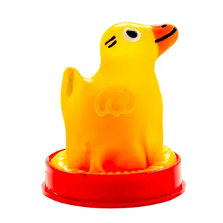 Préservatifs Fantaisie Peints à la Main en Forme de Canard Condomerie