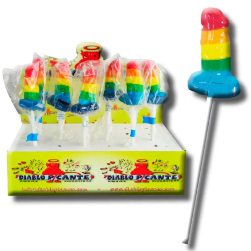 Gummy Suce Pénis LGBT Pride jeu coquin
