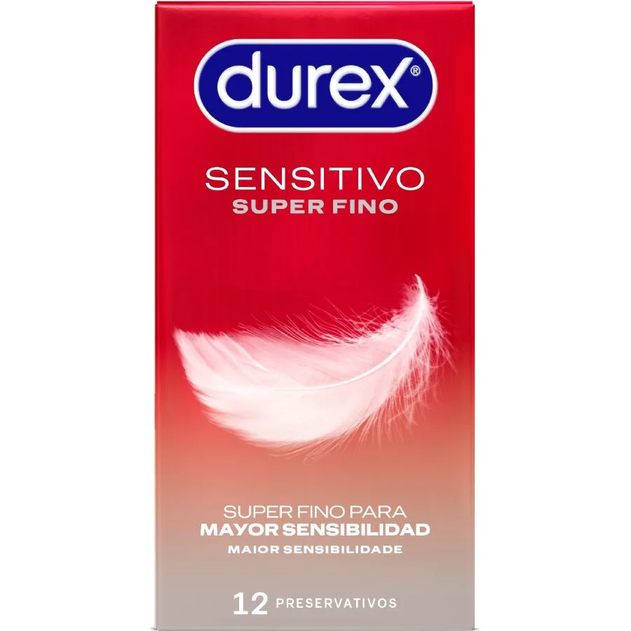 Préservatif Super Fin et Sensible 12 Unités Durex