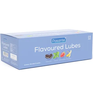 Boîte de Lubrifiants Aromatisés 144 Unités 5 ml Pasante