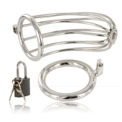 Cage Danneau de Chasteté Doiseau Metal Hard cage de chasteté