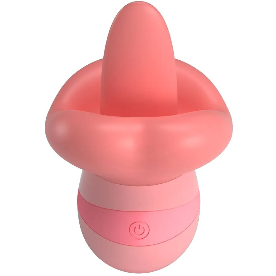Stimulateur de Clitoris Kylee Tongue 10 Vibrations Rose