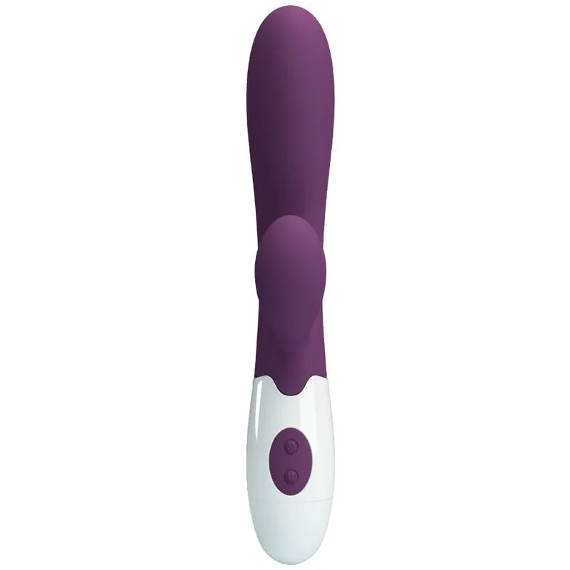 Alvis Vibromasseur Rabbit et Point G Violet Pretty Love