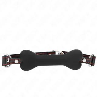 Bâton Noir Os 12 CM 63 X 2 CM Kink noir bâillon