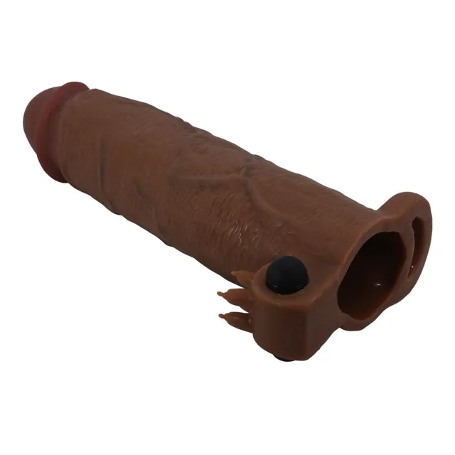 Gaine à pénis Xerxes Manchon Pénis Vibrant 22 cm Ø 4,5 cm