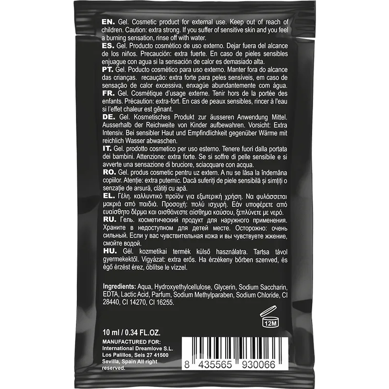 Aphrodisiaque Gel Climax Pocket Magic pour Son Gel Améliorant l'Orgasme