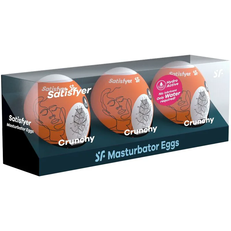 Oeufs Masturbateurs Naughty, Savage & Crunchy Satisfyer