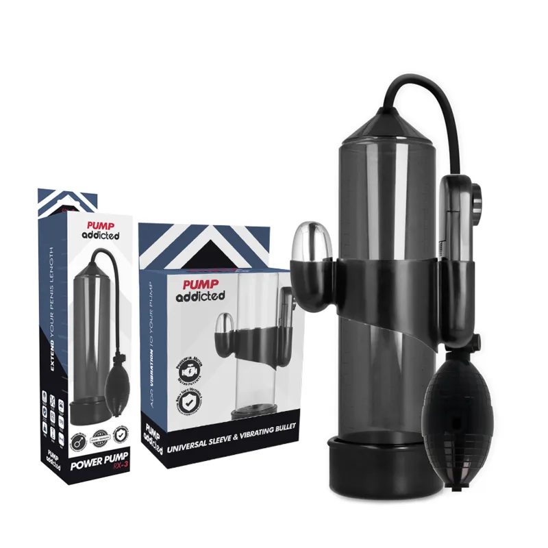 Vibromasseur Rx3 Noir Pump Addicted