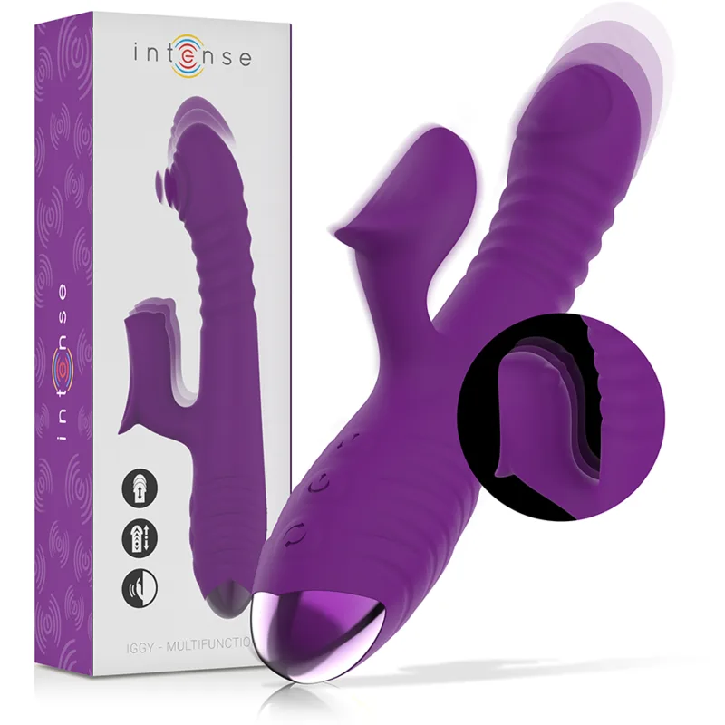 Vibromasseur Rechargeable Multifonction Iggy Up & Down Intense