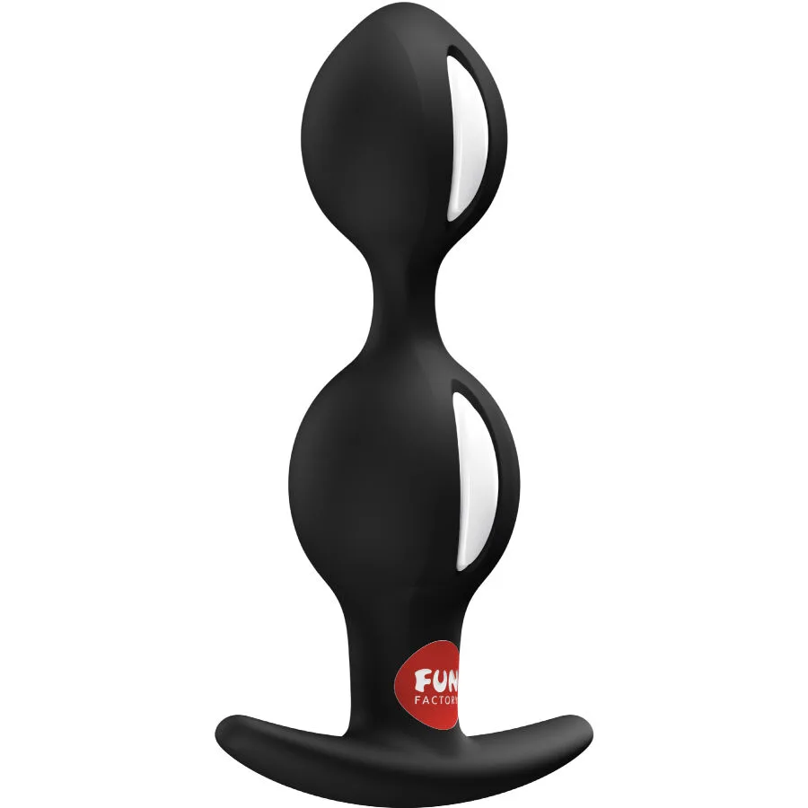 B-balls Duo Plug Anal Noir Fun Factory