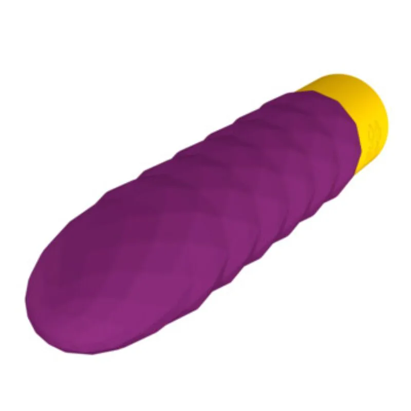 Beat Mini Multifonction Vibromasseur Balle Violet Romp