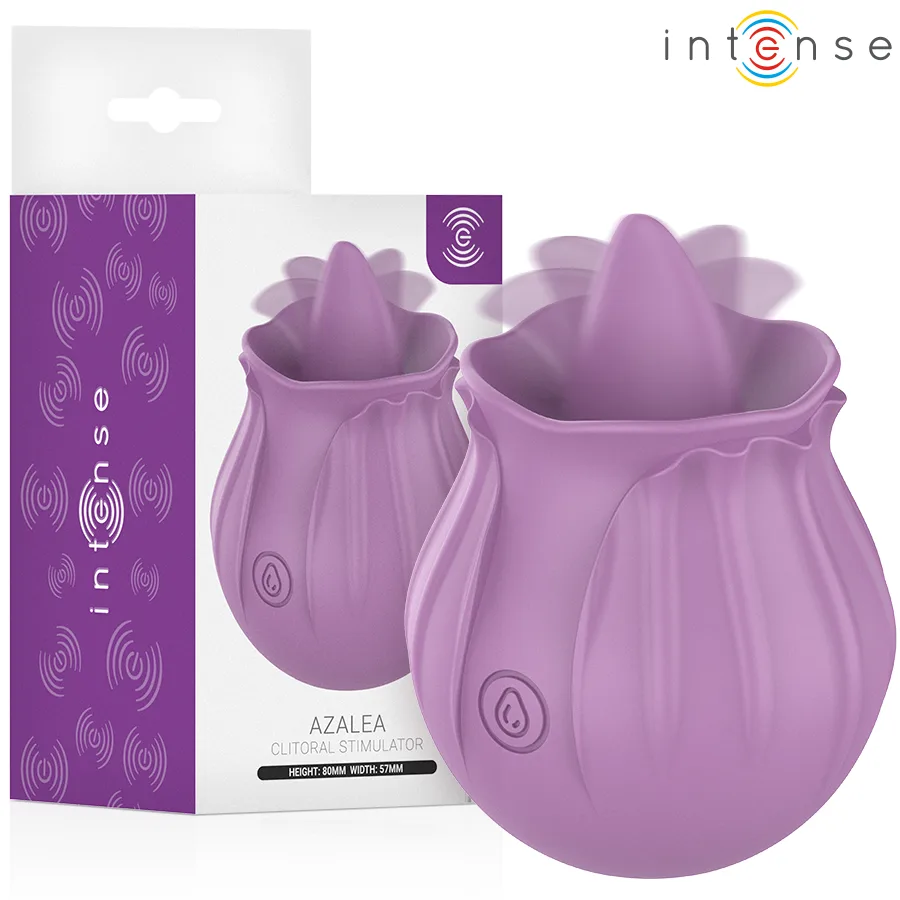 Azalea Fleur Stimulant Clit 10 Vibrations Violet Intense