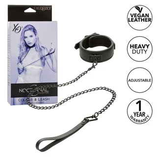 Collier BDSM noir
