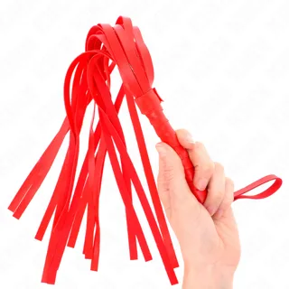 Fouet Simple Rouge 45 CM Kink rouge fouet & martinet