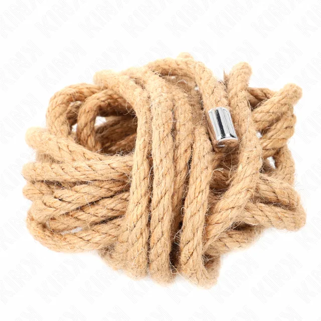 Corde de Chanvre avec Tête Métallique 5 Mètres