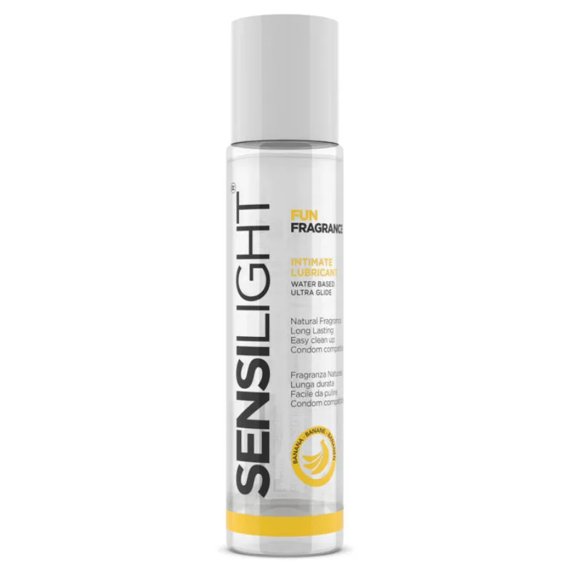 Lubrifiant Base d'Eau Sensilight Banane 60 ml Intimateline