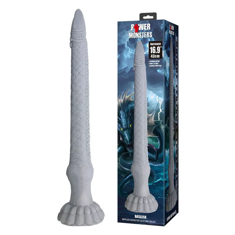 Gode en Silicone Basilisk Fantasy 43 cm Ø 5 cm Power Monsters