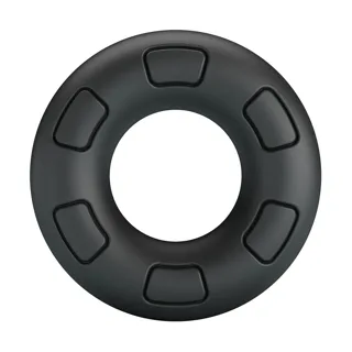 Anneau Pénal en Silicone Super Doux Bertram Noir Crazy Bull