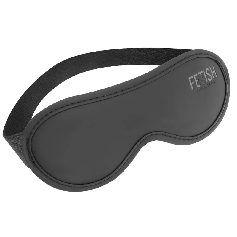 Masque en Cuir Végan Ii avec Doublure en Noprène Fetish Submissive bâillon