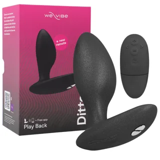 Vibe - Ditto+ Vibromasseur Anal Plug Noir We noir sextoy anal