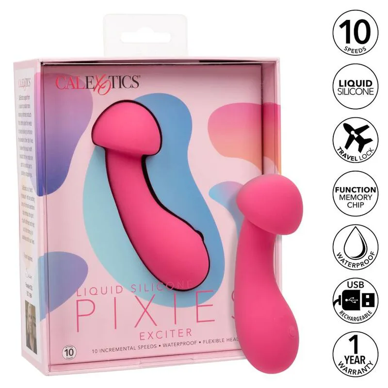 Vibromasseur Pixies Exciter Rose Calexotics