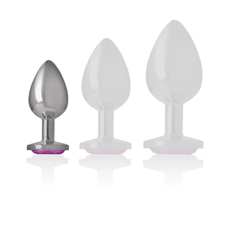 Sextoy Anal en métal taille S