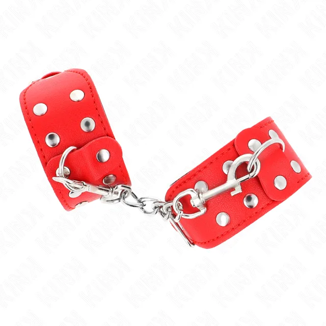 Bracelets avec Double Ligne de Clous Réglables