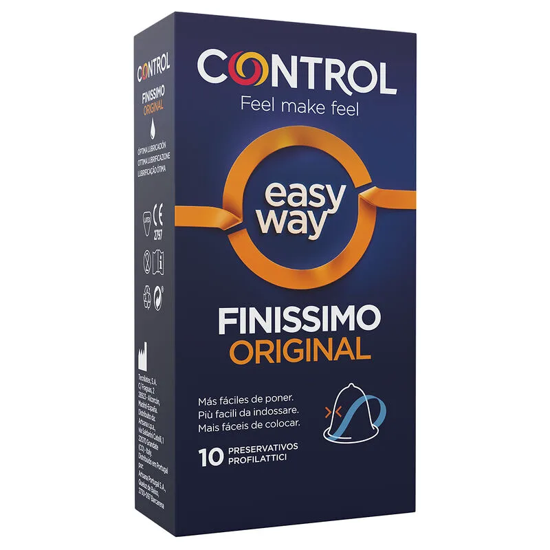 Préservatif Adapta Easy Way Finissimo 10 Unités Control