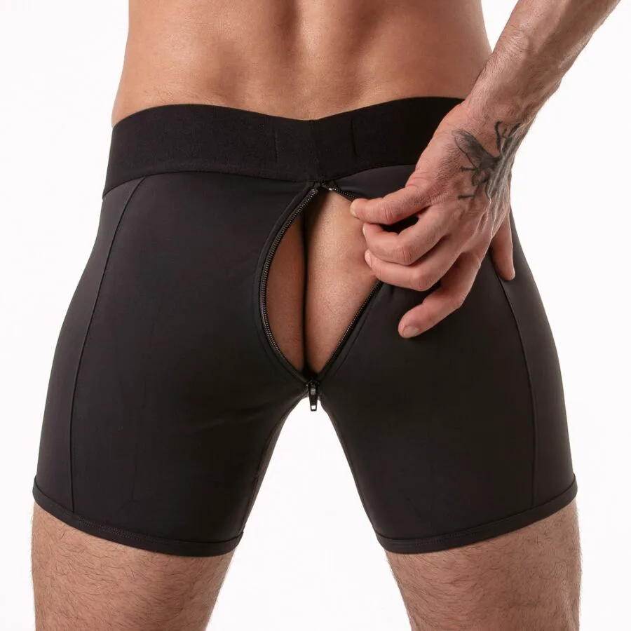 Boxer Noir à Large Ceinture M Locker Gear