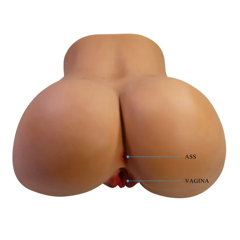 Torse Féminin Réaliste Masturbateur Double Entrée avec Crazy Bull