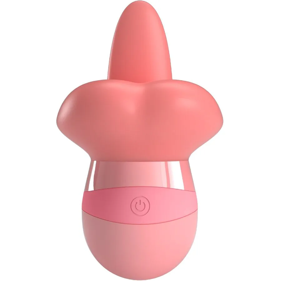 Stimulateur de Clitoris Kylee Tongue 10 Vibrations Rose