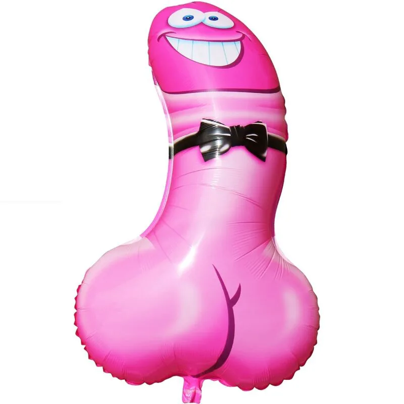 Ballon de Fête Rose en Forme de Pénis Diablo Picante rose jeu coquin