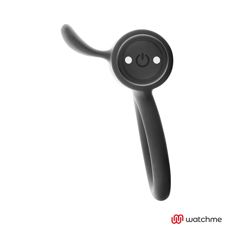 Cockring à Télécommande Cameron Watchme Black&Silver