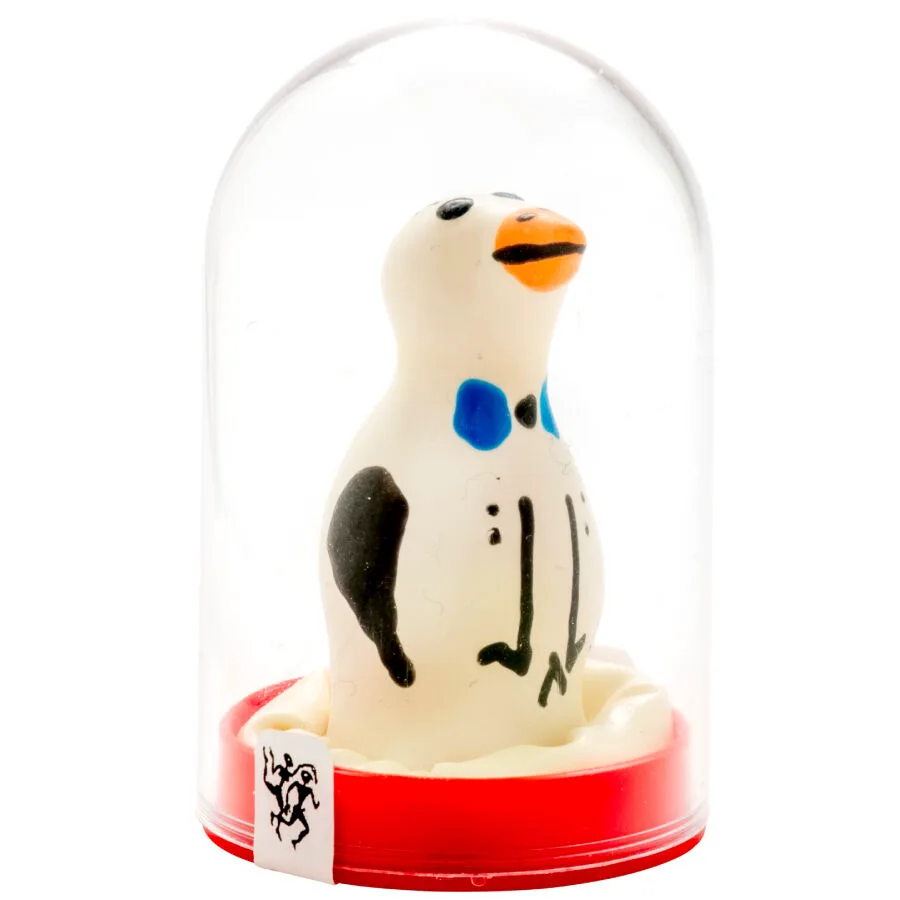 Préservatifs Fantaisie Peints à la Main Pingouin Condomerie