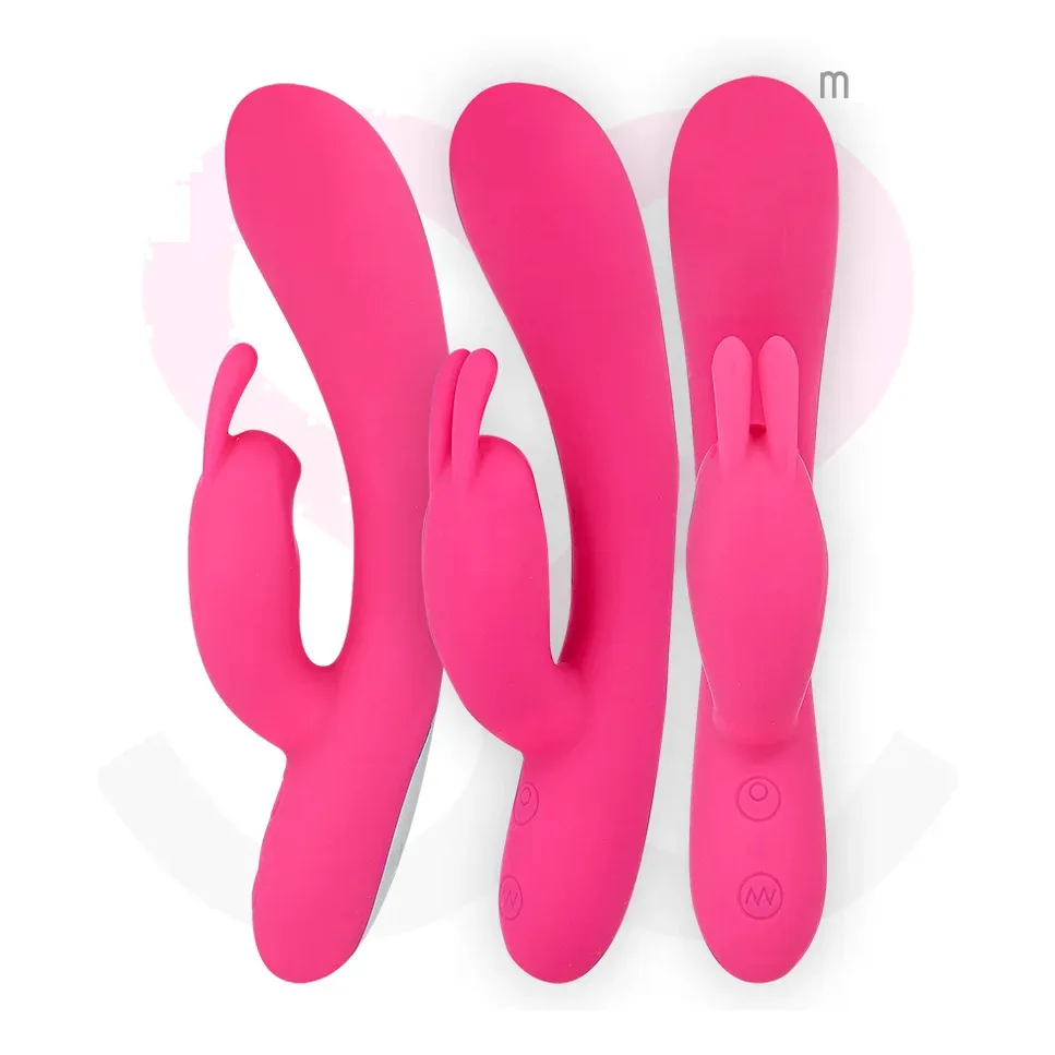 Vibromasseur Telmo Rechargeable Silicone Moressa sur fond blanc